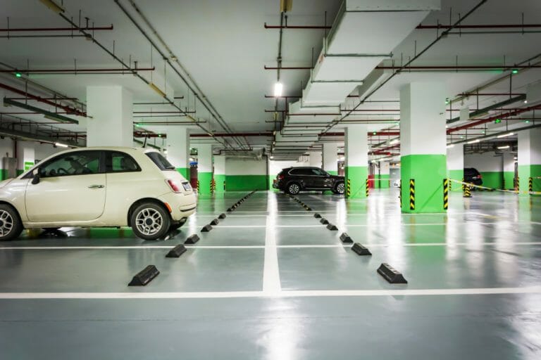 Limpieza de estacionamientos